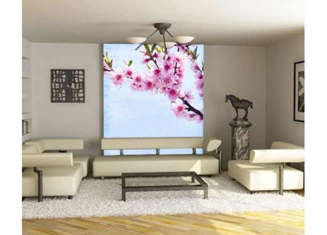 Фотообои Цветение персикового дерева