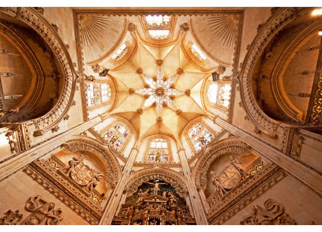 Фотообои Интерьер знаменитого собора в Бургос, Испания