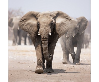 Фотообои Стадо слонов