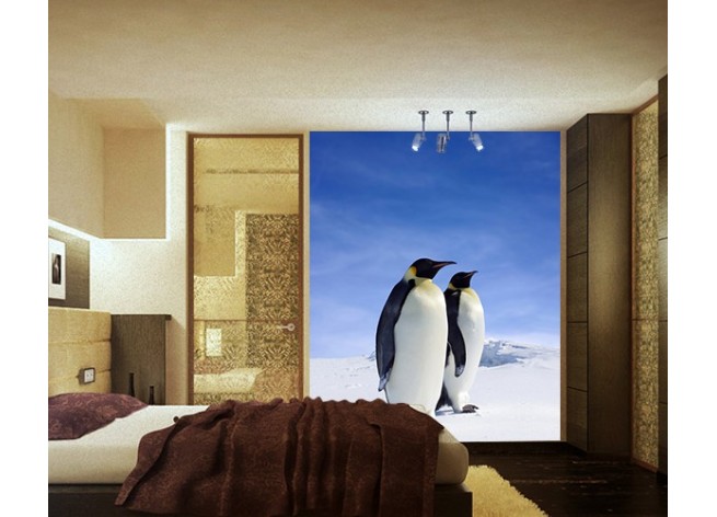 Фотообои Два пингвина в Антарктиде