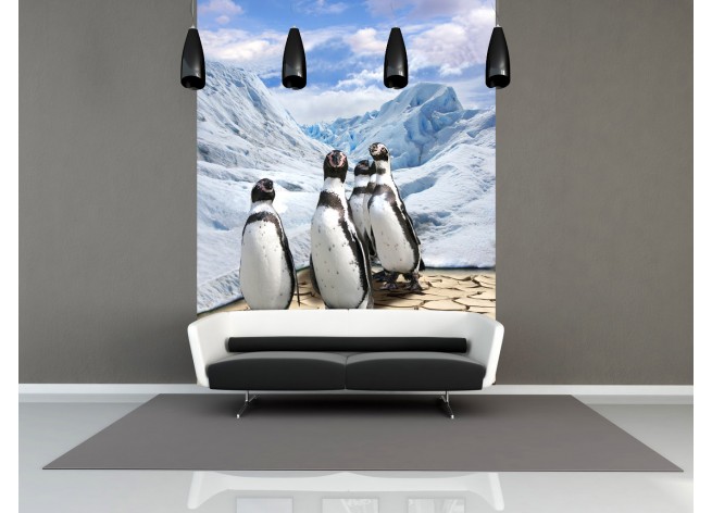 Фотообои Группа пингвинов