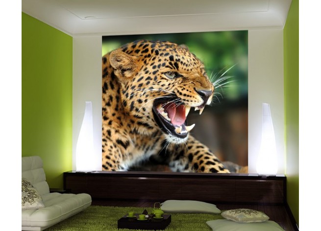 Фотообои Портрет леопарда