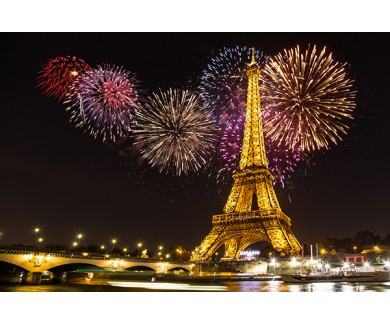 Фотообои Новый год в Париже