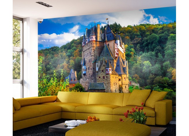 Фотообои Замок Эльц - один из самых красивых в Европе