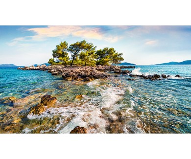 Фотообои Маленький остров в Адриатическом море