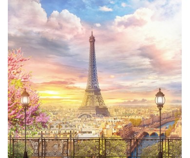 Фотообои Краски Парижа