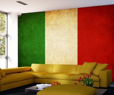Фотообои Флаг Италии